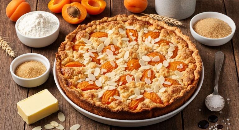 Crumble d'abricots aux amandes : recette gourmande et facile