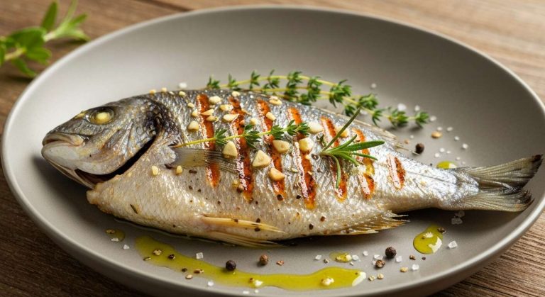 Daurade grillée aux herbes : recette savoureuse et facile