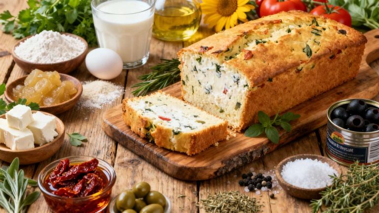 Cake au yaourt salé : une recette facile et savoureuse