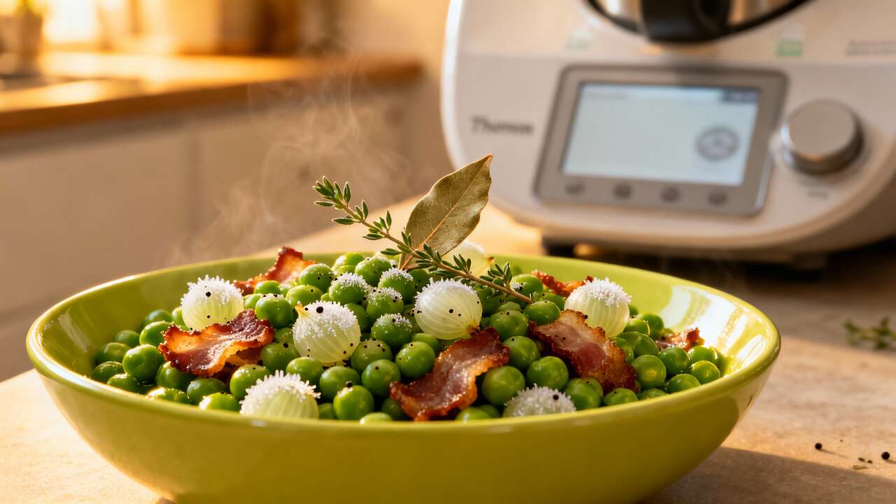 Recette de Petits Pois au Thermomix : facile et Rapide