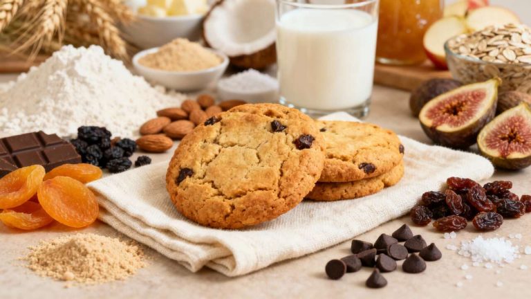 Recette de biscuits sans sucre