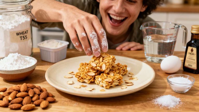 Croquants aux amandes au Thermomix : recette facile et rapide