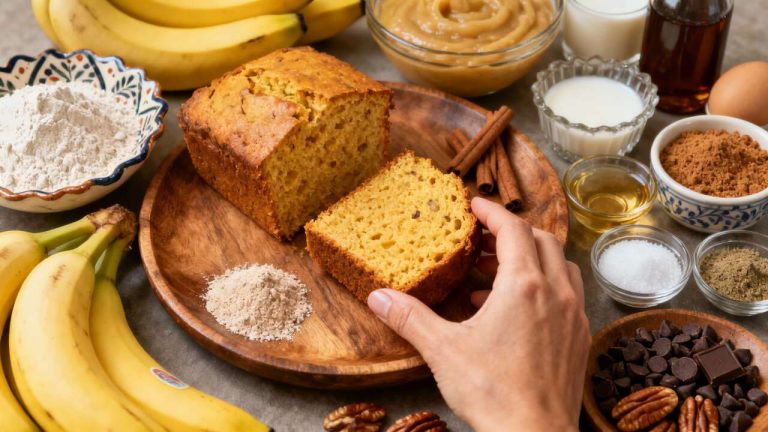 Recette de Banana Bread sans Gluten