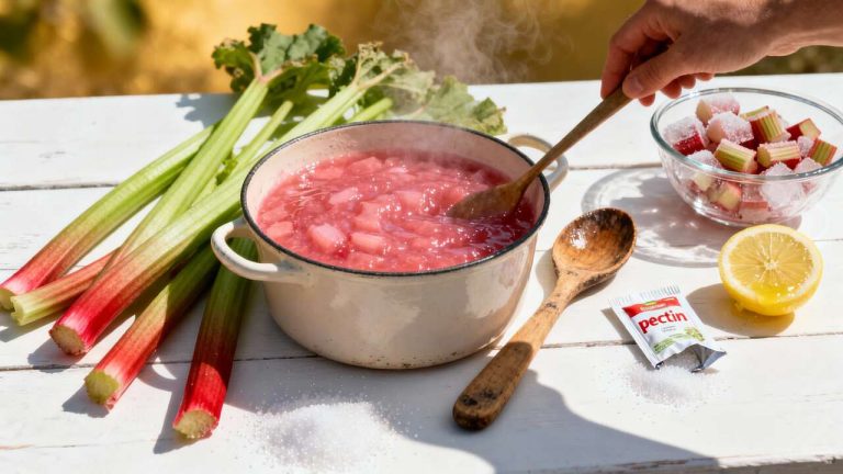 Confiture de rhubarbe au Thermomix : recette facile