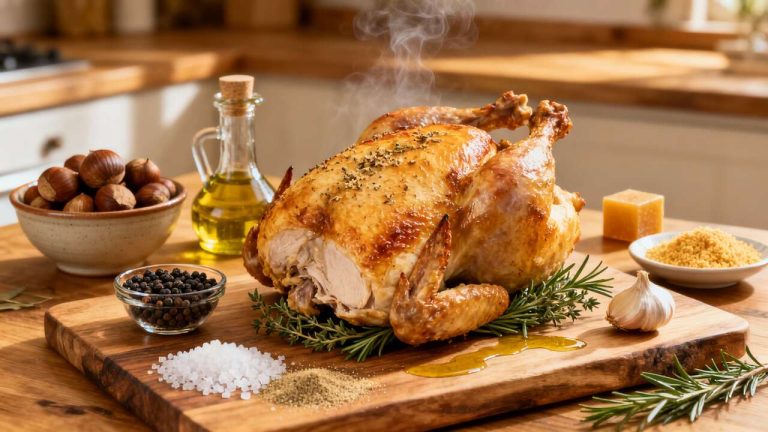 Chapon à préparer la veille : recette facile et savoureuse