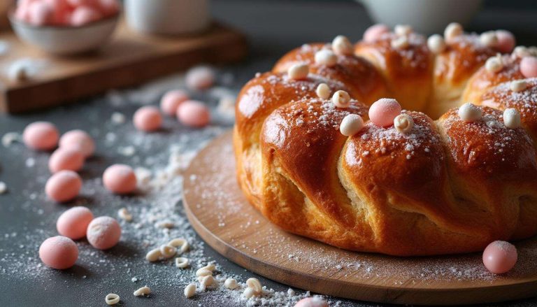 Cette recette de brioche aux pralines rend accro (et elle ne rate jamais) !