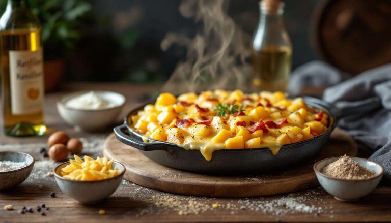 Tartiflette à ma façon : recette savoureuse