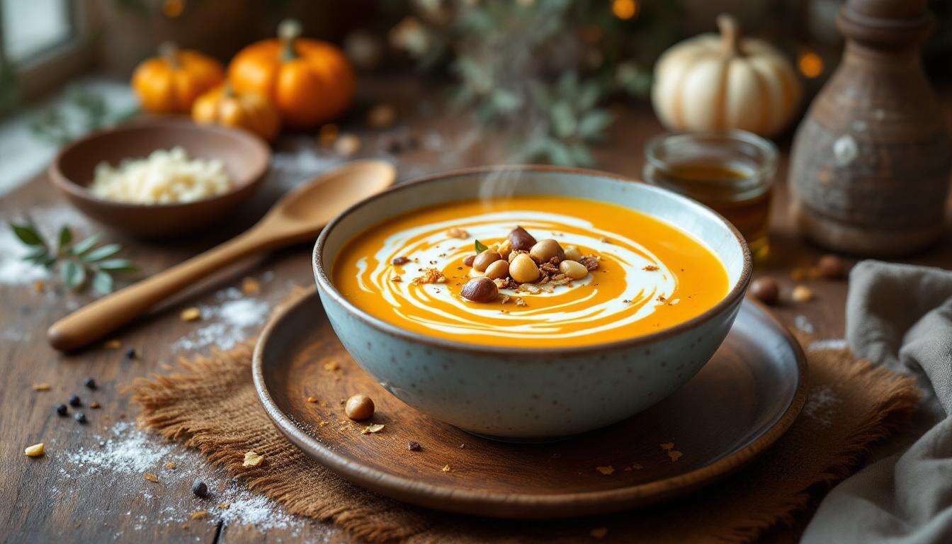 Soupe de Potimarron et Châtaignes au Thermomix