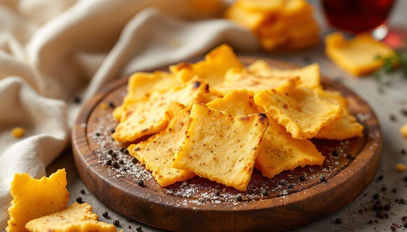 Ne jetez plus vos croûtes de fromage : faites-en des tuiles croustillantes pour l'apéro
