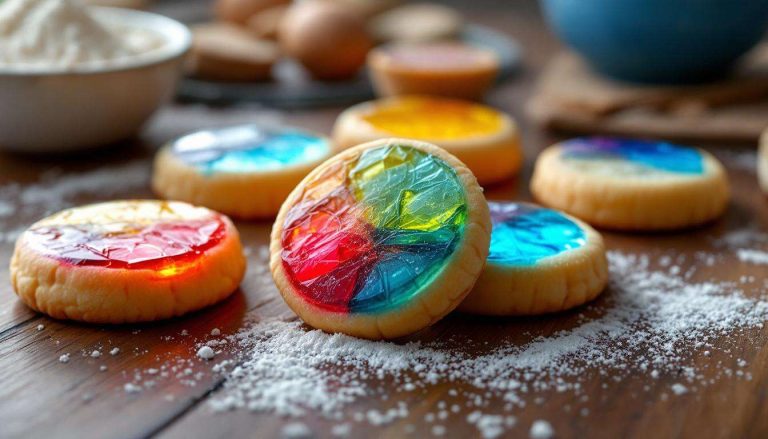 Sablés vitraux : les biscuits décoratifs que les enfants adorent accrocher au sapin (puis manger)