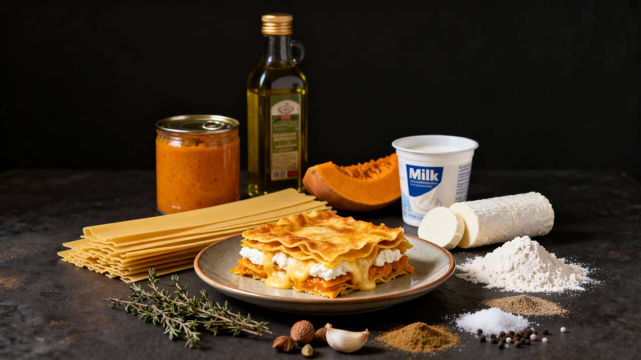 Lasagnes à la courge et chèvre : le plat végétarien qui fait l&rsquo;unanimité même chez les carnivores