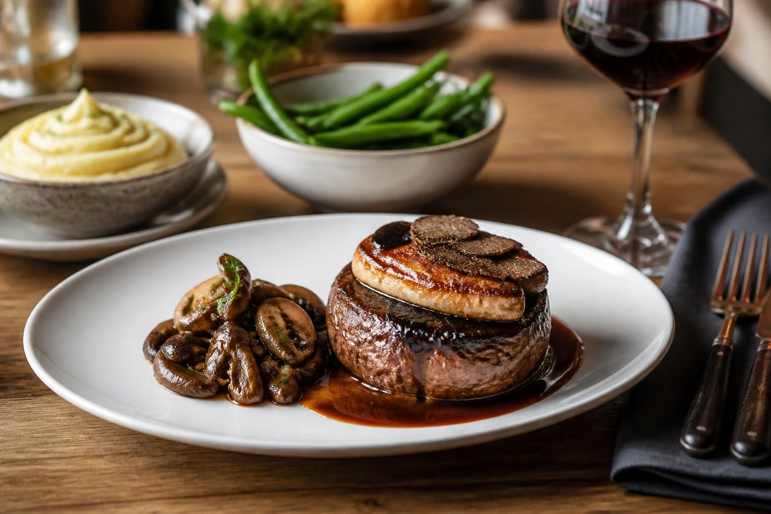 Quel accompagnement pour un tournedos Rossini ?